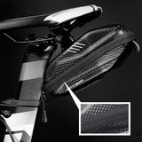 NEWBOLER 1.5L Hard shell Bicycle Saddle Bag Waterproof Cycling Panniers MTB Bike Rear Tool Bag Night Reflective Bike Accessories NEWBOLER 1.5L Hard shell Bicycle Saddle Bag Waterproof Cycling Panniers MTB Bike Rear Tool Bag Night Reflective Bike Accessories