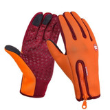 Fishing Gloves Full Finger Neoprene PU Breathable Leather Warm Pesca Fitness Carp Fishing Accessories Winter Ski Gloves