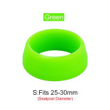 Silica gel MTB Bike Seat Post Waterproof Ring Mountain MTB Road Bicycle Seatpost Dust Cover Protective Case Cycling accessories