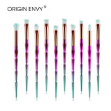 ORIGIN ENVY 20pcs Diamond Makeup Brush Set Eye Brush Beauty Tools Fan Powder Eyeshadow Contour Beauty Cosmetic For Make Up Tool