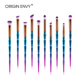 ORIGIN ENVY 20pcs Diamond Makeup Brush Set Eye Brush Beauty Tools Fan Powder Eyeshadow Contour Beauty Cosmetic For Make Up Tool