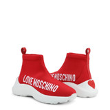 ETTENNA'S HOLLYWOOD - Love Moschino,  Women Sportwear hot red  slip on's