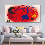 1 Panel Bright Color Abstract Painting Canvas Wall Art Picture Home Decoration Living Room Print Painting