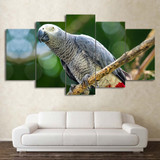 HD Printed 5 Piece Canvas Art Bird Painting Poster Wall Pictures Living Room Home Decoration