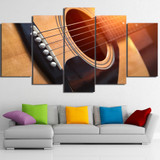 HD Printed 5 Piece Canvas Art Classical Guitar Canvas Painting Wall Pictures Living Room Home Decor