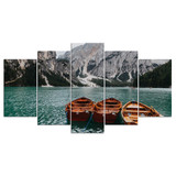 HD Printed 5 Piece Canvas Art Ship On The Sea Posters And Prints Wall Pictures Living Room