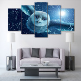 Canvas HD Poster Wall Art Modular Printed Modern 5 panel animal Owl Pictures cuadros Painting