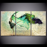 Modular Painting Canvas Wall Art Pictures 3 Pieces Dancing Grace Girl Modern HD Printed Poster