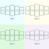 Wall Art HD Printed Modern Canvas Painting 5 Panel Buddha Flower Modular Poster Pictures