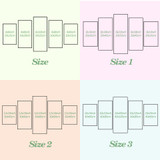 Wall Art Pictures Posters 5 Pieces Forest River Falls Natural Scenery HD Printed Painting Canvas