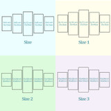 Canvas Wall Art Poster Modern 5 Panel Sunset Animal Dog HD Print Painting Modular Pictures