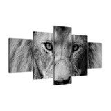 Mordern Canvas Painting Art Poster Wall Oil Picture 5 Pieces Animal Home Decor Print On Canvas