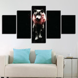 Home Wall Art Decor Canvas Modular Pictures HD Prints Abstract Paintings 5 Pieces Animal Wolf Posters