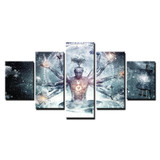 Modern Canvas HD Prints Pictures Wall Art 5 Pieces Buddha Art Yoga Painting Tree Abstract Meditation Poster