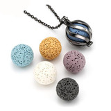 Silver Openable Pendant Necklace