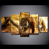 HD Printed Animal Tiger Painting Canvas Print Room Decor Print Poster Picture Canvas