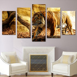 HD Printed Animal Tiger Painting Canvas Print Room Decor Print Poster Picture Canvas