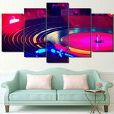 HD Printed 5 Piece Canvas Art CD-ROM Painting Music Poster Wall Pictures