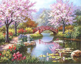 Fairyland Romantic DIY Painting By Numbers Canvas Painting Home Decor Handpainted Wall Art Picture