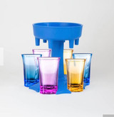 6 Shot Glass Dispenser and Holder