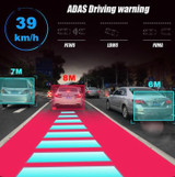 4K Mirror Dash Cam 9" Touch Screen Front And Rear Dual Dash Camera