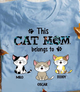 This Cat/Dad Mom Belongs To - Personalized shirt