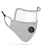 Outdoor Face Protective Face Mask With Eyes Shield