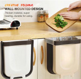 Household Car Creative Wall-mounted Folding Trash Can