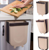 Household Car Creative Wall-mounted Folding Trash Can
