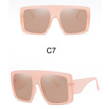 Big Frame Trendy Square Gradient Shades Oversized Sunglasses for Women
