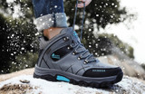 Winter Waterproof Leather Sneakers Super Warm Snow Boots for Men