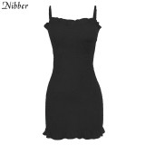 Summer Elegant Club Bodycon Mini Dresses for Women