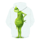 3D Cartoon Animation Print Long Sleeve Hooded Neck Men's Sweatshirt Hoodies