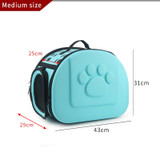 Portable Outdoor Foldable Travel EVA Pets Carrier Bag