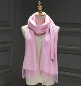 Winter Solid Color Cashmere Women Long 175cm Scarves Scarf