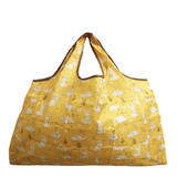 Floral Print Nylon Large Folding Reusable Women Shopping Bags