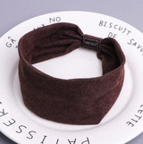 Korean Style Cotton Casual Face Shield Women's Headbands