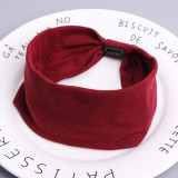 Korean Style Cotton Casual Face Shield Women's Headbands