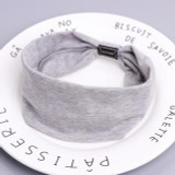 Korean Style Cotton Casual Face Shield Women's Headbands