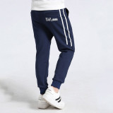 Summer Letter Print Cotton Mid Elastic Waist Boys Sports Pants Trousers
