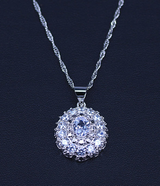 Sterling Silver Women Accessories Earrings Rings Bracelets Jewelry Sets