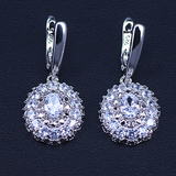 Sterling Silver Women Accessories Earrings Rings Bracelets Jewelry Sets