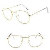Luxury Retro Metal Vintage Mirror Sunglasses