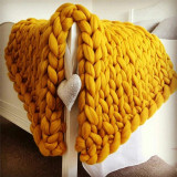 Handmade Chunky Knitted Blankets