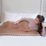 Handmade Chunky Knitted Blankets