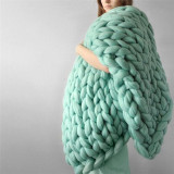 Handmade Chunky Knitted Blankets