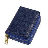 Simple PU Leather Unisex Business/Credit Card Holder & Coin Wallet