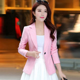 Plus Size Women's Suits Office Slim Blazers