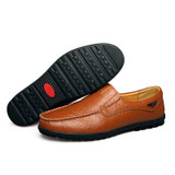 Genuine Leather Men's Casual Loafers Moccasins Shoes