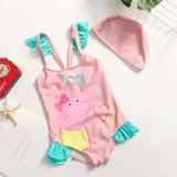 Cute Cartoon One Piece Swimsuit